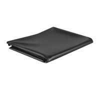 BOWEKAM Decoración para fuentes, estanques, fuentes y accesorios para estanques, revestimiento de estanque, negro, 2 x 8 m, PVC, 0,5 mm