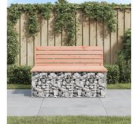 BOWEKAM Douglas - Banco de jardín (103 x 70 x 65 cm), diseño de gaviones