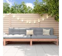 BOWEKAM Douglas - Sofá de jardín (2 unidades, 120 x 80 cm, madera maciza)