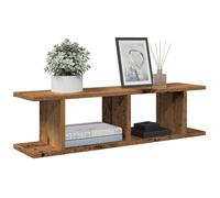 BOWEKAM Estantes de pared para hogar y jardín, 2 piezas de madera vieja de 75 x 18 x 20 cm, elección de muebles de madera