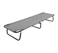 BOWEKAM Hogar y jardín tumbona plegable gris acero selección de muebles