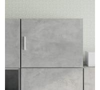 BOWEKAM Home & Garden - Armario de pared de hormigón gris 50 x 42,5 x 40 cm, elección de muebles de madera