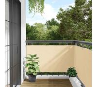 BOWEKAM Home & Garden-Balcony - Pantalla de privacidad para balcón, 600 x 90 cm, PVC, elección de muebles