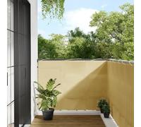BOWEKAM Home & Garden-Balcony Screen Sand 120 x 600 cm 100% poliéster Oxford-Furniture Choice