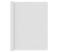 BOWEKAM Home & Garden-Balcony Screen White 120x500 cm HDPE - Muebles a elegir