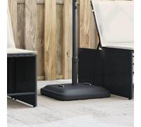 BOWEKAM Home & Garden - Base para sombrilla con asas para postes de 38/48 mm, 27 kg cuadrados, elección de muebles