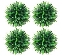 BOWEKAM Home & Garden - Bolas artificiales de boj (4 unidades, 15 cm)