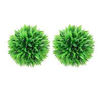 BOWEKAM Home & Garden-Bolas artificiales de boj de 30 cm, 2 unidades