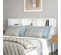 BOWEKAM Home & Garden-Cabecero Blanco 180x18.5x104.5 cm-Furniture Choice