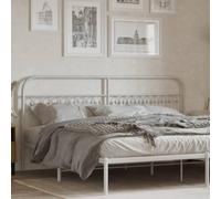 BOWEKAM Home & Garden-Cabecero de metal blanco 200 cm-Furniture Choice