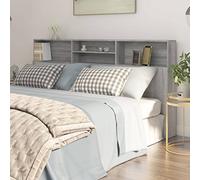 BOWEKAM Home & Garden-Cabecero gris Sonoma 200x19x103.5 cm-Furniture Choice