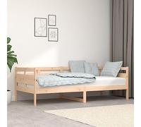 BOWEKAM Home & Garden-Day - Cama sin colchón de madera maciza de pino de 90 x 200 cm, elección de muebles