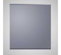 BOWEKAM Home & Garden - Estor enrollable opaco (40 x 100 cm), color gris