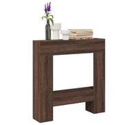 BOWEKAM Home & Garden-Fireplace Surround Brown Oak 81 x 18 x 82 cm - Muebles de madera de ingeniería
