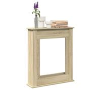 BOWEKAM Home & Garden-Fireplace Surround Sonoma Oak 75 x 20 x 87,5 cm, elección de muebles de madera