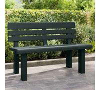 BOWEKAM Home & Garden-Garden Banco verde 110 x 52 x 71 cm, polipropileno-muebles elección