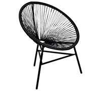 BOWEKAM Home & Garden-Garden Moon - Silla de ratán de poliéster y muebles a elegir