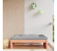BOWEKAM Home & Garden-Garden - Reposapiés de madera maciza de Douglas (120 x 80 cm)