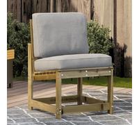 BOWEKAM Home & Garden-Garden - Silla de jardín de 50,5 x 55 x 77 cm, madera de pino impregnada, elección de muebles