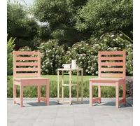 BOWEKAM Home & Garden-Garden Sillas de jardín 2 piezas 50 x 48 x 91,5 cm madera maciza Douglas elección de muebles