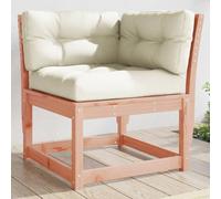 BOWEKAM Home & Garden-Garden Sofá esquinero con cojines de 73 x 73 x 78 cm de madera maciza Douglas-Furniture Choice