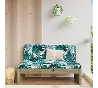 BOWEKAM Home & Garden-Garden - Sofá intermedio de 120 x 80 cm, madera de pino impregnada, elección de muebles