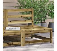 BOWEKAM Home & Garden-Garden Sofá sin reposabrazos 70 x 70 x 67 cm, madera de pino impregnada, elección de muebles