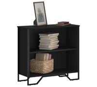 BOWEKAM Home & Garden-Librería negra de 80 x 31 x 74,5 cm, elección de muebles de madera