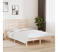 BOWEKAM Home & Garden - Marco de cama sin colchón, 140 x 200 cm, madera maciza de pino, elección de muebles