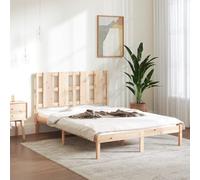 BOWEKAM Home & Garden - Marco de cama sin colchón de 120 x 190 cm, tamaño pequeño, doble de madera maciza, elección de muebles