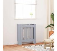 BOWEKAM Home & Garden-MDF - Cubierta para radiador (78 cm), color gris