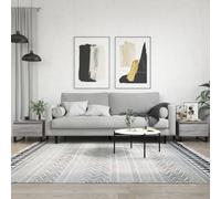 BOWEKAM Home & Garden-Mesas de café Sonoma, 2 piezas, gris, 50 x 46 x 35 cm, elección de muebles de madera