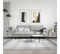 BOWEKAM Home & Garden-Mesas de café Sonoma, 2 piezas, gris, 50 x 50 x 40 cm, elección de muebles de madera