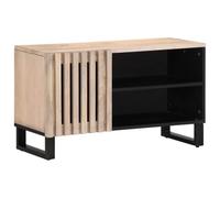 BOWEKAM Home & Garden-Mueble para TV de 80 x 34 x 46 cm, madera maciza de mango