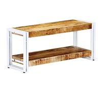 BOWEKAM Home & Garden-Mueble para TV de 90 x 30 x 40 cm de madera maciza de mango