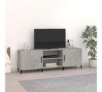 BOWEKAM Home & Garden - Mueble para TV de color gris hormigón, 150 x 30 x 50 cm, diseño de madera