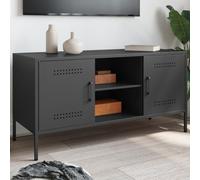 BOWEKAM Home & Garden-Mueble para TV negro de 39.5 x 39 x 29 pulgadas, elección de muebles de acero
