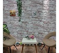 BOWEKAM Home & Garden-Paneles de pared 3D con diseño de ladrillo gris oscuro, 10 piezas EPS-Furniture Choice