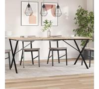 BOWEKAM Home & Garden - Patas para mesa de comedor, marco en X, 160 x 80 x 73 cm, elección de muebles de acero