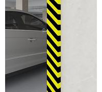 BOWEKAM Home & Garden-Protector de esquina amarillo y negro, 6 x 2 x 40 pulgadas, elección de muebles de poliuretano