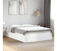 BOWEKAM Home & Garden-Somier sin colchón, color blanco, 140 x 190 cm, elección de muebles