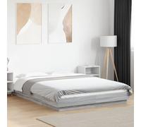 BOWEKAM Home & Garden-Somier sin colchón, color gris, 120 x 190 cm, doble elección de muebles pequeños