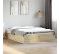 BOWEKAM Home & Garden-Somier sin colchón, roble Sonoma, 160 x 200 cm, elección de muebles