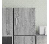 BOWEKAM Home & Garden Sonoma - Armario de pared gris 30 x 42,5 x 40 cm, diseño de madera