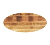 BOWEKAM Home & Garden-Table Top 120x50x2.5 cm Oval Madera Maciza Mango-Muebles Elección