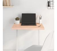 BOWEKAM Home & Garden-Table Top 60 x 40 x (2-4) cm de madera maciza sin tratar de roble