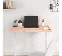 BOWEKAM Home & Garden-Table Top 80x60x(2-4) cm de madera maciza de roble sin tratar