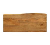 BOWEKAM Home & Garden-Table Top 90x40x2.5 cm Live Edge Madera maciza Mango-Furniture Choice