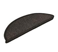 BOWEKAM Home Supplies - Alfombrillas autoadhesivas con aspecto de sisal, 30 unidades, 56 x 17 x 3 cm, color antracita