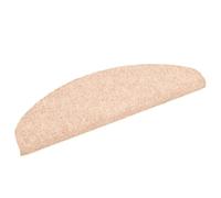 BOWEKAM Home Supplies - Alfombrillas autoadhesivas para escaleras, 30 unidades, color crema, 65 x 21 x 4 cm